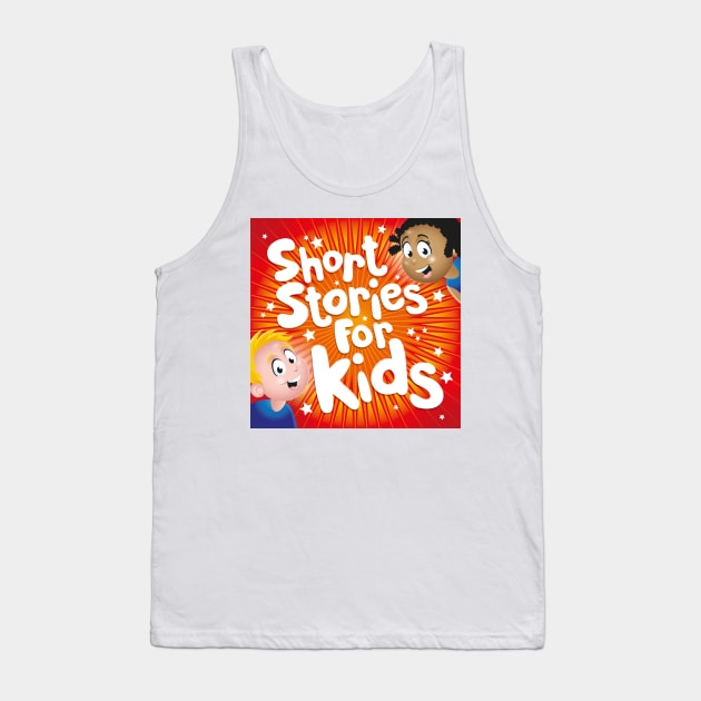 Orange Design Tank Top by Short Stories for Kids